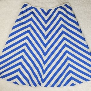 Talbots Chevron Skirt